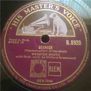 Webster Booth - Because / For You Alone FLAC