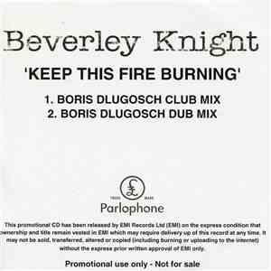 Beverley Knight - Keep This Fire Burning (Boris Dlugosch Mixes) FLAC