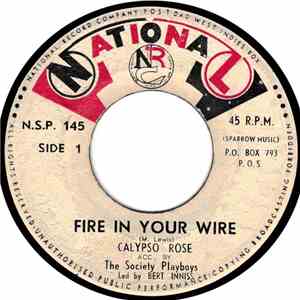 Calypso Rose - Fire In Your Wire / A Man Is A Man FLAC