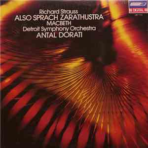 Detroit Symphony Orchestra, Antal Dorati - Richard Strauss - Also Sprach Zarathustra • Macbeth FLAC