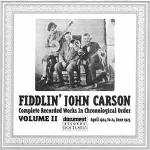 Fiddlin' John Carson - Complete Recorded Works In Chronological Order: Volume 2 (1924-1925) FLAC