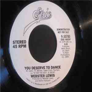 Webster Lewis - You Deserve To Dance FLAC