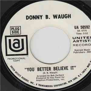 Donny B. Waugh - You Better Believe It FLAC