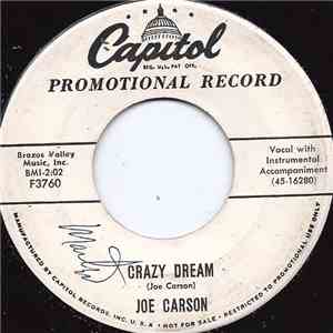Joe Carson - Crazy Dream FLAC