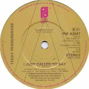Teddy Pendergrass - I Just Called To Say FLAC