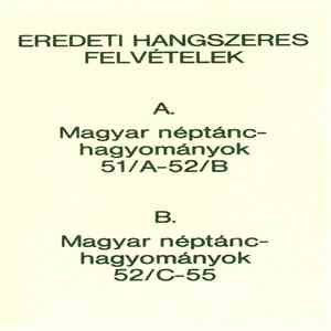 Unknown Artist - Magyar Néptánchagyományok II. FLAC