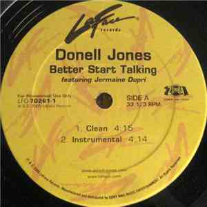 Donell Jones Featuring Jermaine Dupri - Better Start Talking FLAC