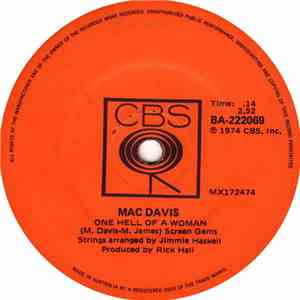 Mac Davis - One Hell Of A Woman FLAC