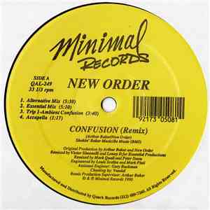 New Order - Confusion (Remix) FLAC