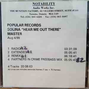 Solina - Hear Me Out There FLAC