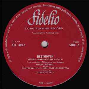 Amsterdam Philharmonic Orchestra - Beethoven Violin Concerto In D Op. 61 FLAC
