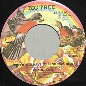 Wilson Bros. - Why'd You Have To Be So Beautiful / It's Only Love FLAC