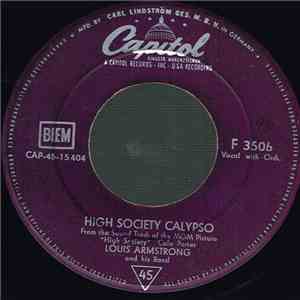 Louis Armstrong And His Band / Bing Crosby And Louis Armstrong - High Society Calypso / Now You Has Jazz FLAC