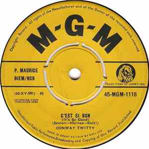 Conway Twitty - C'Est Si Bon (It's So Good) FLAC