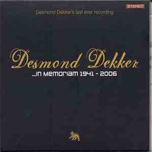 Desmond Dekker - ...In Memoriam 1941-2006 FLAC