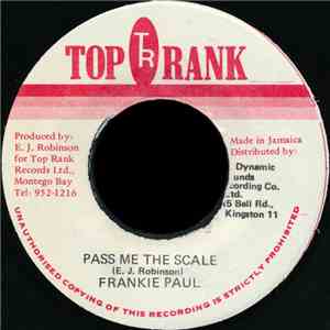 Frankie Paul - Pass Me The Scale FLAC