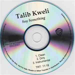 Talib Kweli - Say Something FLAC