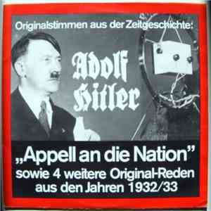 Adolf Hitler - „Appell an die Nation” FLAC