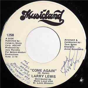 Larry Lewis  - Come Again / Party Time! Function At The Junction FLAC
