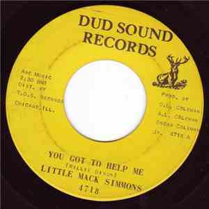 Little Mack Simmons - You Got To Help Me / Mother-In-Law Blues FLAC