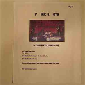 Pink Floyd - Saturday In The Park Volume 2 FLAC