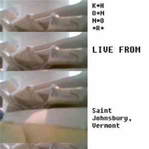 Khonnor - Live From Saint Johnsbury, Vermont FLAC