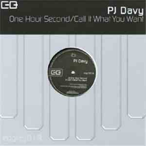 PJ Davy - One Hour Second FLAC