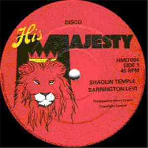 Barrington Levi - Shaolin Temple FLAC