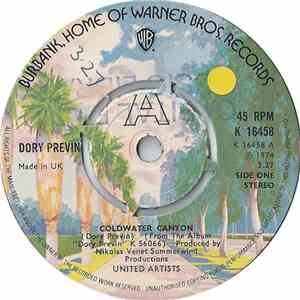 Dory Previn - Coldwater Canyon FLAC