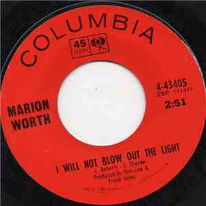 Marion Worth - I Will Not Blow Out The Light / Twenty-One Days Of Darkness FLAC