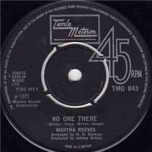 Martha Reeves - No One There / (I've Given You) The Best Years Of My Life FLAC