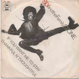 Sly And The Family Stone - If You Want Me To Stay / Thankful N' Thoughful FLAC