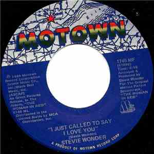 Stevie Wonder - I Just Called To Say I Love You FLAC