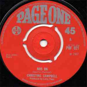 Christine Campbell - Nos Da / Sleep Little Boy FLAC
