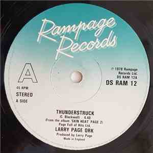 Larry Page Ork - Thunderstruck / Slinky Thighs FLAC