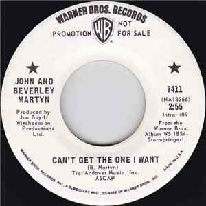 John And Beverley Martyn - Can't Get The One I Want FLAC