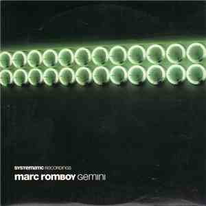 Marc Romboy - Gemini FLAC
