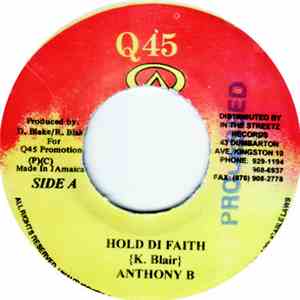 Anthony B / Captain Barkey - Hold Di Faith / Talk To Di Hand FLAC