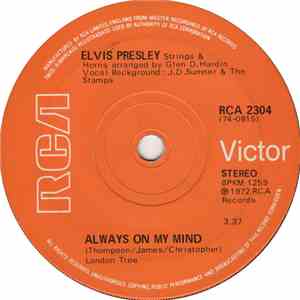 Elvis Presley - Always On My Mind / Separate Ways FLAC
