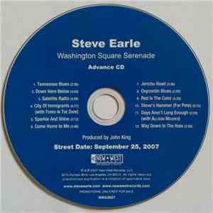 Steve Earle - Washington Square Serenade FLAC