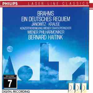 Janowitz • Krause, Konzertvereinigung Wiener Staatsopernchor, Wiener Philharmoniker Conducted By Bernard Haitink - Brahms Ein Deutsches Requiem FLAC