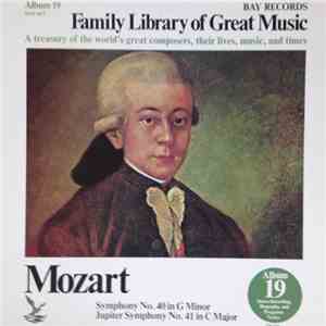 Mozart - Symphony No. 40 In G Minor; Jupiter Symphony No. 41 In C Major FLAC