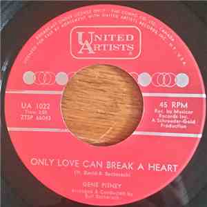 Gene Pitney - Only Love Can Break A Heart / If I Didn't Have A Dime (To Play The Jukebox) FLAC