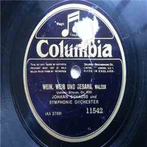 Johann Strauss Und Symphonie Orchester - Wein, Weib Und Gesang / Kusswalzer FLAC