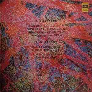 A. Glazunov - Ballet Suite, Op. 52 / Lyrical Poem, Op. 12 / Cortège Solennel In G Major FLAC