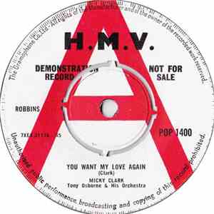 Micky Clark With Tony Osborne And His Orchestra - You Want My Love Again FLAC