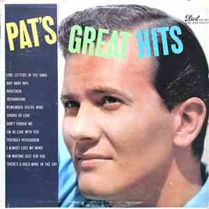 Pat Boone - Pat's Great Hits FLAC