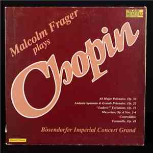 Malcolm Frager, Chopin - Malcolm Frager Plays Chopin FLAC