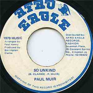 Paul Muir  - So Unkind FLAC