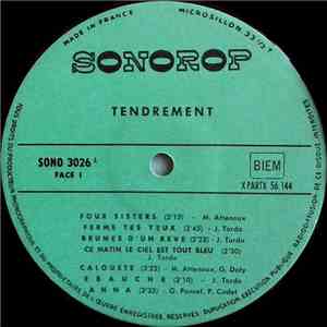 Unknown Artist - Tendrement / Typiquement... Tendre FLAC